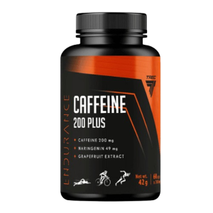 Trec Caffeine 200 Plus 60 kaps. naturalna