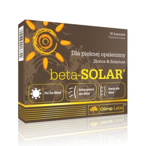 OLIMP BETA SOLAR 30kaps PIĘKNA I ZDROWA OPALENIZNA